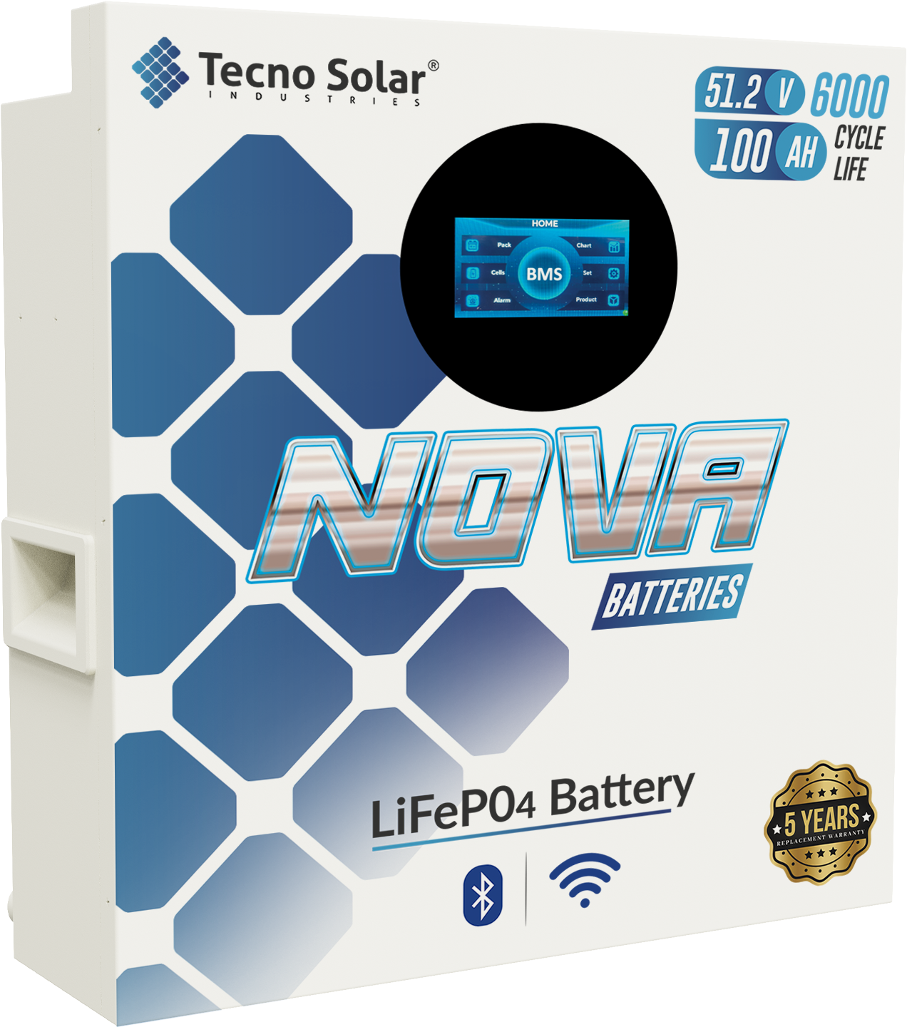 51V TSI-NOVA Wall 51.2V 100Ah (Model: TSI-5120WH) - Image 1