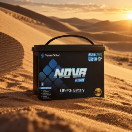 TECNO NOVA 1.2 12.8V 100Ah LiFePO4 lithium battery for solar in Pakistan